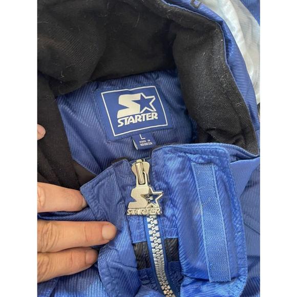 UK Wildcats NCAA Starter Pullover Puffer Jacket Size Large U Kentucky - Picture 3 of 8